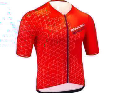 Ghost mannequin photo of cycling t-shirt