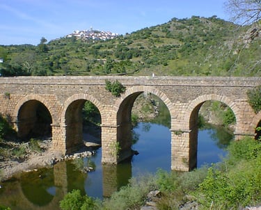 foto Romeinse brug Centraal Portugal