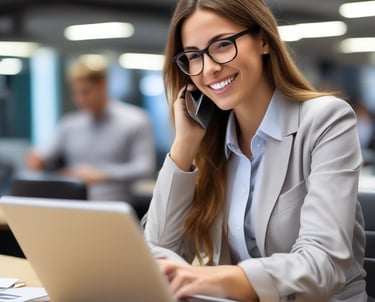 white and black laptop