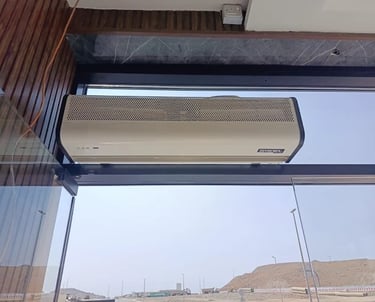 Steel Air curtains