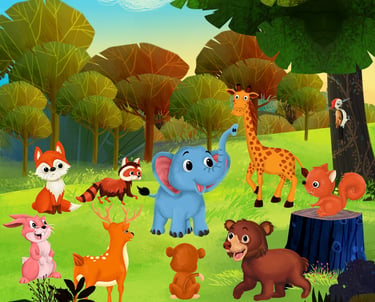 Children's book illustrations