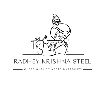 Radhey Krishna Steel Company Logo