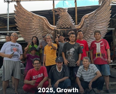 Pengrajin Tembaga dan Kuningan di NBAS Kotagede Kriya Logam