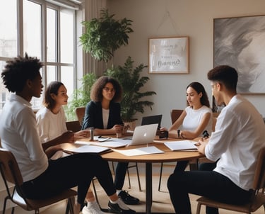 black blue and yellow textile