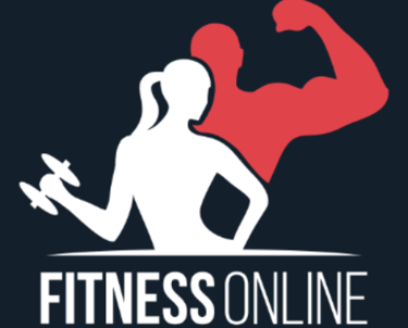 A logo of Fitness Online app