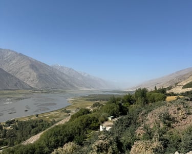 View from Yamchum Fortress