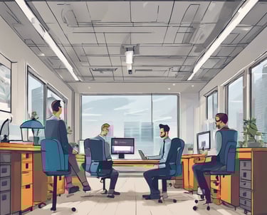A group of electronic devices sitting on top of a table