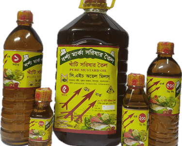 Mustard Oil offered in bottle