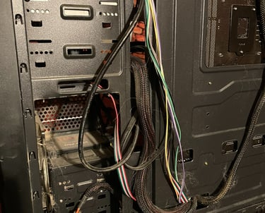 before work computer cleaning