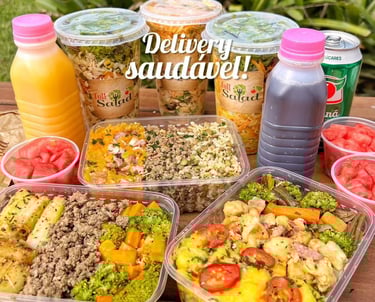 Full Salad Brasil- Comida de verdade, 100% natural, saudável e fresca. Feita na hora com entrega rápida!