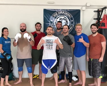 The Ice Dragon BJJ and Kickboxing Crew