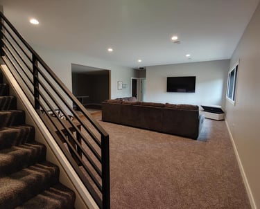 living room remodel in spicer mn