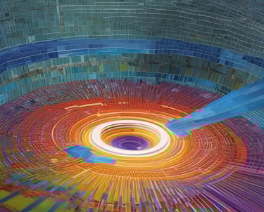 Detailed 3D mesh model showing stress distribution on a mechanical component.