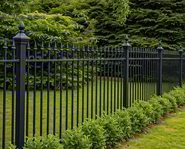 Wrought Iron gates for a garden