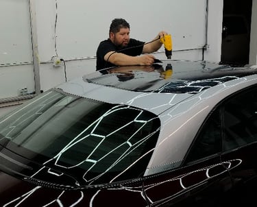 lucid air sunroof tint by bluemaxtint in livermore ca