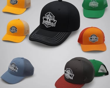 A sewing machine with colorful threads and accessories.