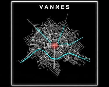 plan de la ville de vannes seo