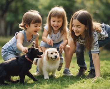 An inviting image showcasing various pet products.