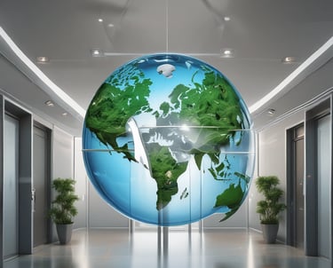 A collection of diverse project images showcasing teamwork and innovation.