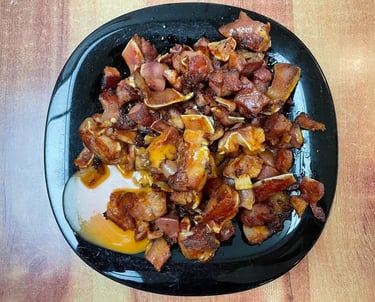 plato de oreja de cerdo a la plancha