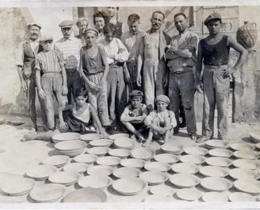Artisans céramistes de Vietri-sul-Mare, première moitié du XXème siècle