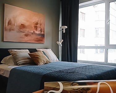 дизайн спальни под аренду в кишиневе