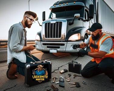semi-truck lockout