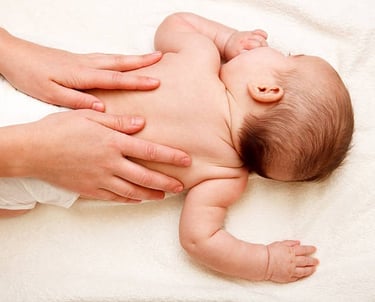 massage bébé