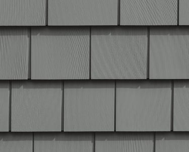 Charcoal Gray Vinyl Cedar