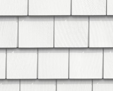 Colonial White Vinyl Cedar