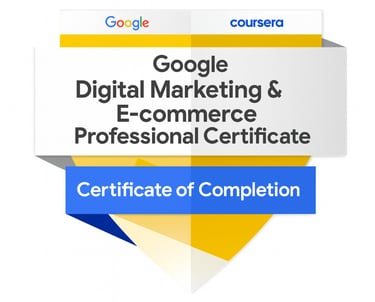 Certigicado Google marketing digital - kall alexandre