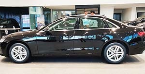 audi a6 40tdi voiture routiere noire location voitures agadir Aeroport almassira  