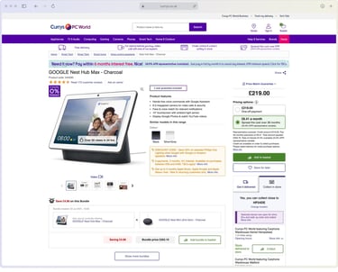 a computer screen displaying a photo of a tablet