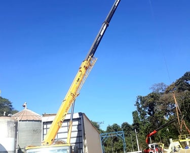 Movimentação de cargas pesadas