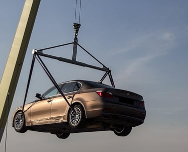 aluguel de guindaste para içamento de cargas