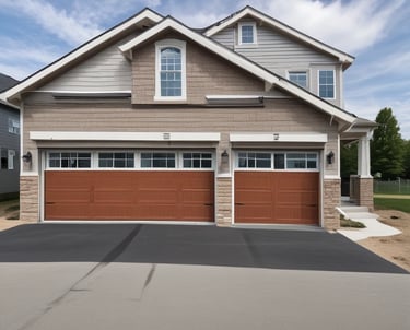 A stunning luxury home in Detroit, showcasing modern architecture.
