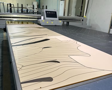 High-Precision Glass Printing Machine