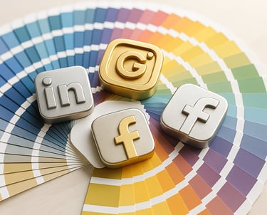 SoMe pakker med grafisk indhold – LinkedIn, Google, Facebook