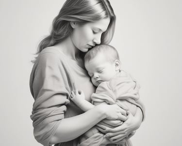 A cozy and inviting nursery setup with soft pastel colors.