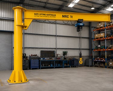 Safe Lifting Australia Jib Crane - installed by Safe Lifting Australia