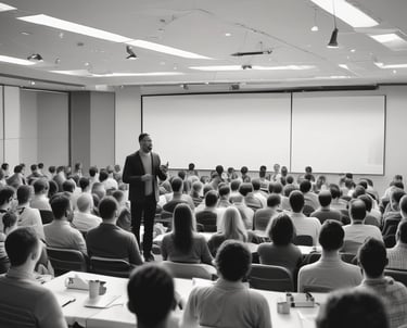 a helicopter is flying in the air with a man hanging from it's side