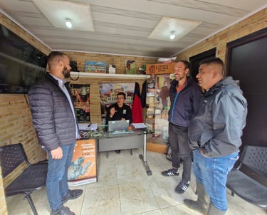 Reunión comunitaria con instituciones locales en Anzoátegui