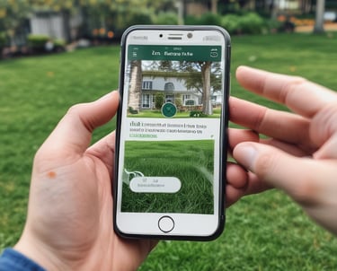 a person holding a phone with the word interpoline on it