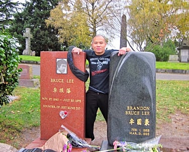 MARK RECAIDO, BRANDON LEE, & BRUCE LEE