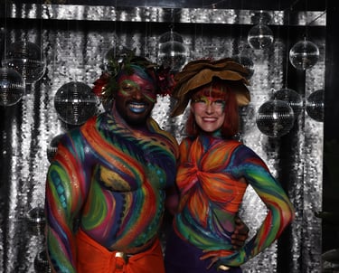 photo booth at big waters land trust