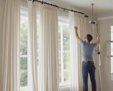 services-bricolage-pose-tringle-a--rideau-les-sables-d-olonne