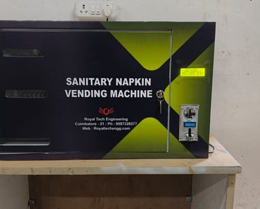 Napkin dispenser machine