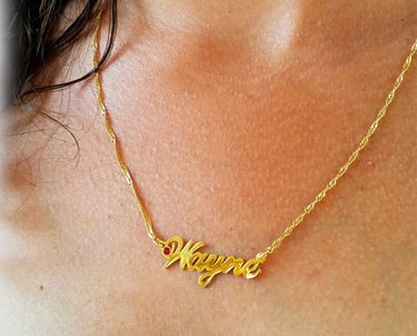 925 Silver Name Pendants