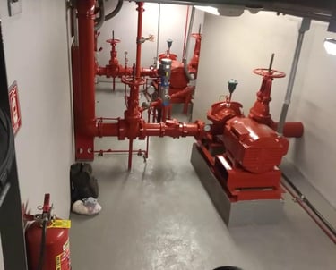 equipo contra incendio