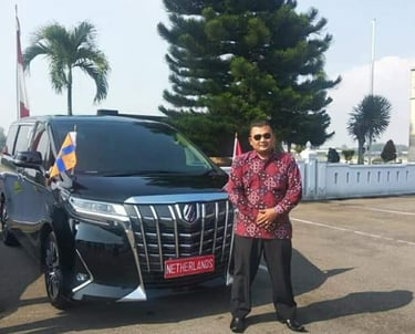 pelayanan tamu kenegaraan dengan alphard facelift